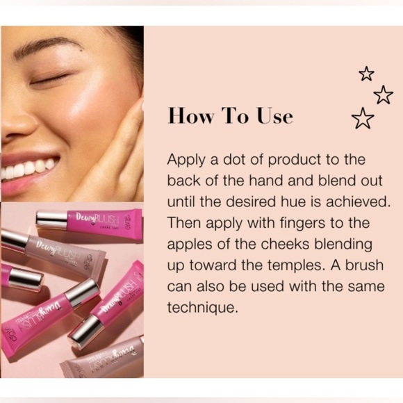 Ciate Dewy Blush Glossy Cheek Tint in Papaya - Picture 10 of 15